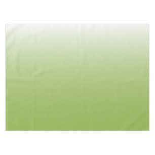 Two-tone gradient ombre greenery green tablecloth