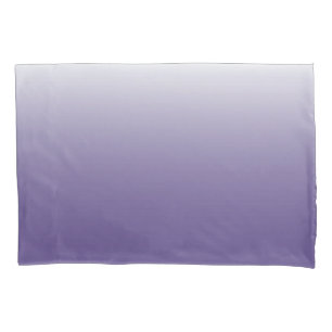 Two-tone gradient ombre Ultra Violet Pillowcase