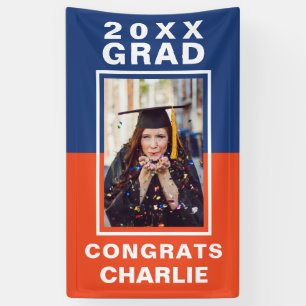 Two Tone Graduation Banner