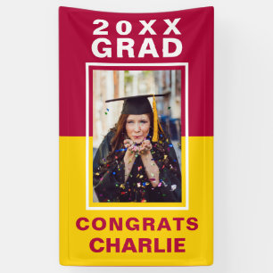 Two Tone Graduation Banner