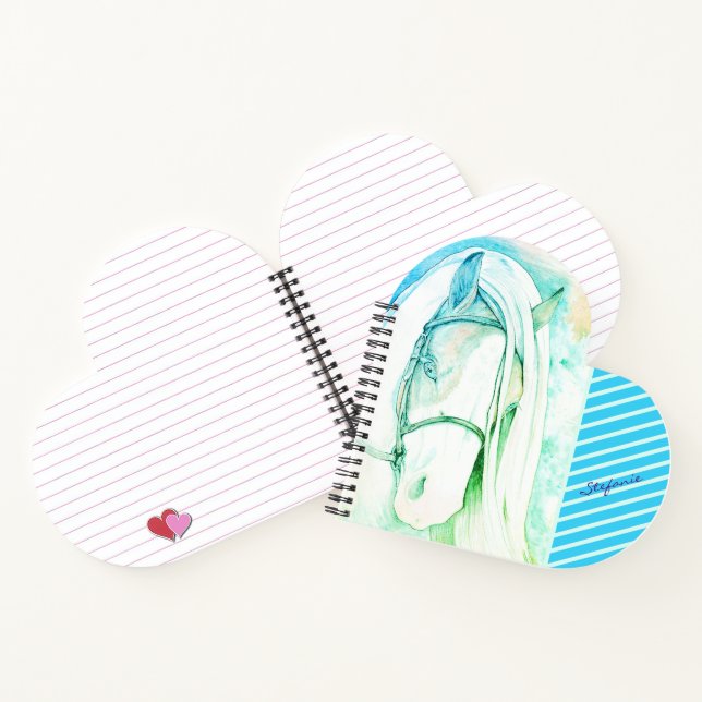 Two Tone (green) Notebook (Inside)