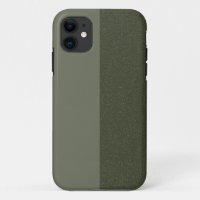 Two-Tone Green Texture iPhone 11 Case – Customise