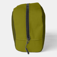 Two Tone Jungle Green Toiletry Bag
