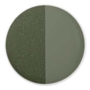 Two-Tone Moss Green Drawer Pull – Customisable