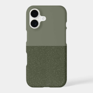 Two-Tone Moss Green iPhone 8/7/SE Case – Customise