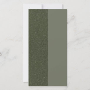 Two-Tone Moss Green Save The Date – Customisable