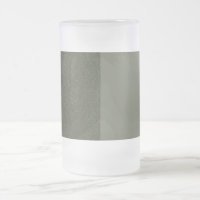 Two-Tone Moss Green Textured Beer Mug – Customise