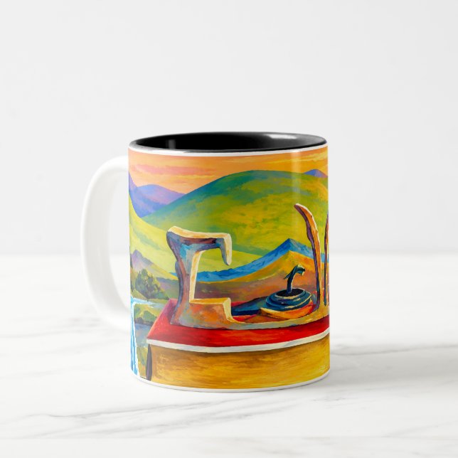 Two-Tone Mug (Front Left)