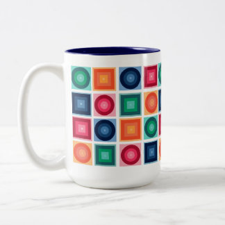 Two-Tone Mug, 15 oz Coffee Mug