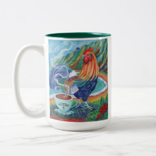 Two-Tone Mug, 15 oz Coffee Mug
