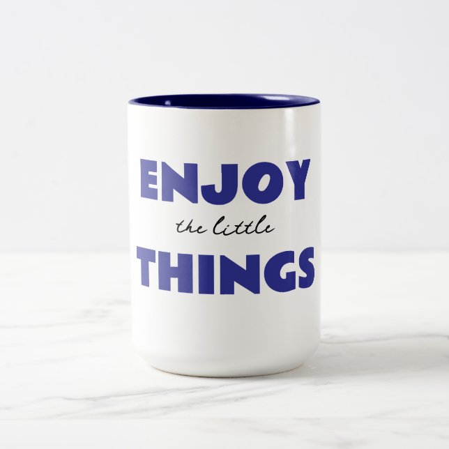 Two-Tone Mug, 15 oz Two-Tone Coffee Mug (Center)