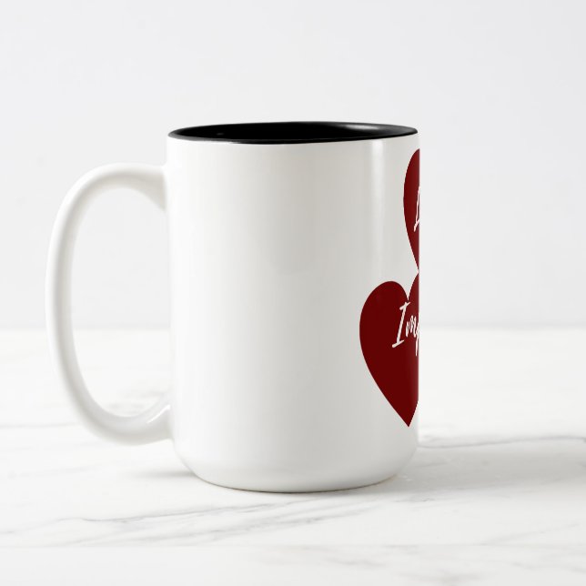 Two-Tone Mug, 15 oz Two-Tone Coffee Mug (Left)