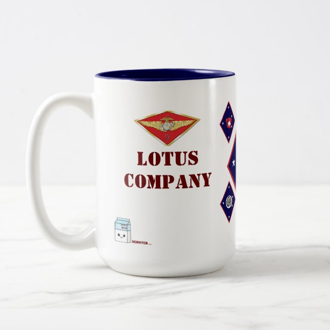 Two-Tone Mug, 15 oz Two-Tone Coffee Mug (Left)