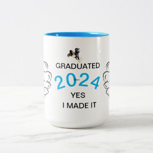 Two -Tone Mug : 2024 Graduate