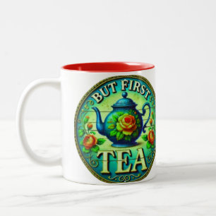 Two-Tone Mug Add a pop of colour to your morning c