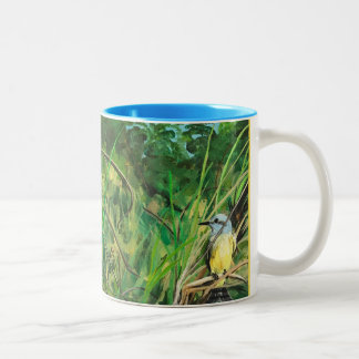 Two tone mug "Breathe and Release"