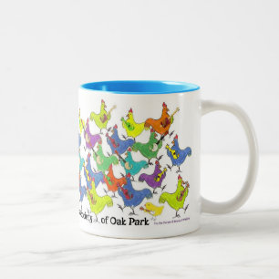 Two Tone MUG Free Range Ukulele Society