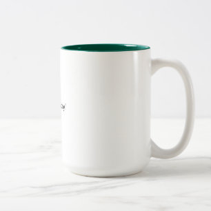 Two Tone Mug  Hunter Green