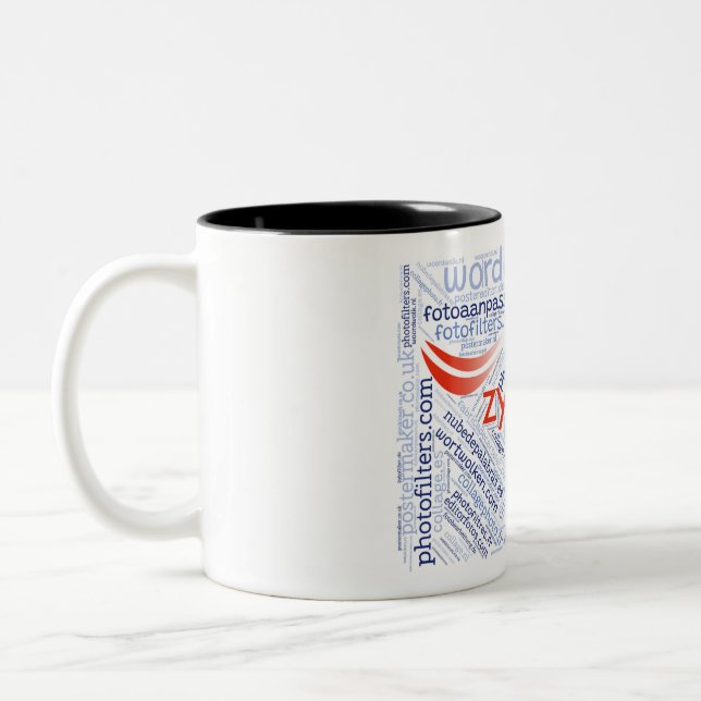 Two-tone mug (landscape) (Left)