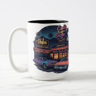 Two-Tone Mug vintage car stayl