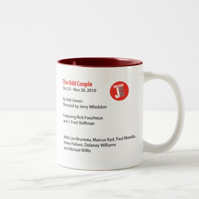 two tone Odd Couple Mug (Right)