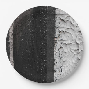 two tone paper plate