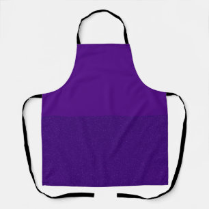 Two-Tone Purple Glitter Apron – Customisable