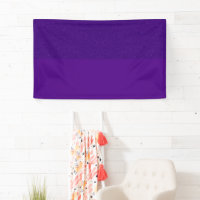 Two-Tone Purple Glitter Event Banner – Customise