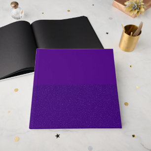 Two-Tone Purple Hardcover Guest Book – Customise