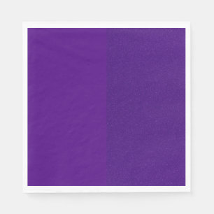 Two-Tone Purple Luxe Paper Napkin – Customisable