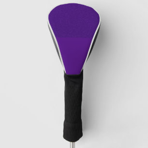 Two-Tone Purple Noise Golf Head Cover – Customise