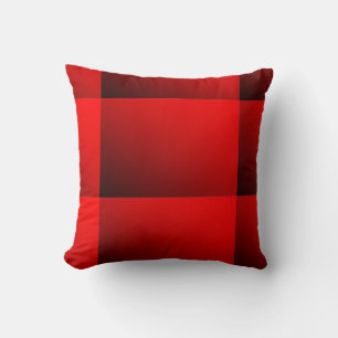 Two Tone Red Cushion
