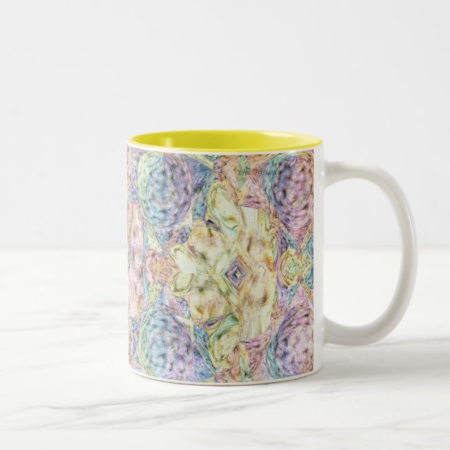 Two-tone Smiling Child Coffee Mug (Right)