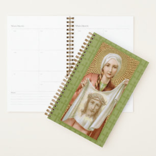 Two Tone St. Veronica of Jerusalem (JM 60) Planner