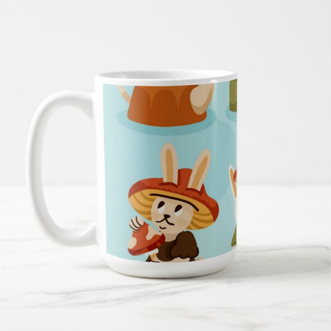 Two-Tone Sticker design coffee mug  (Left)