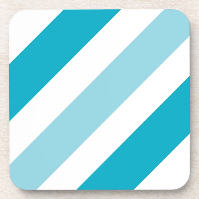 Two-tone Striped  Coaster (Front)
