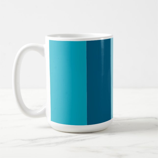 Two-tone Striped Mug (Left)