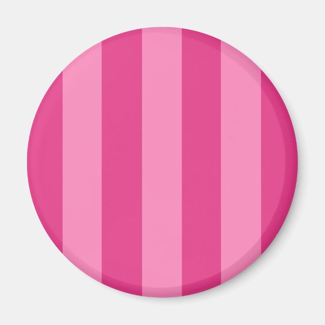 Two Tone Stripes Pattern Magnet (Front)