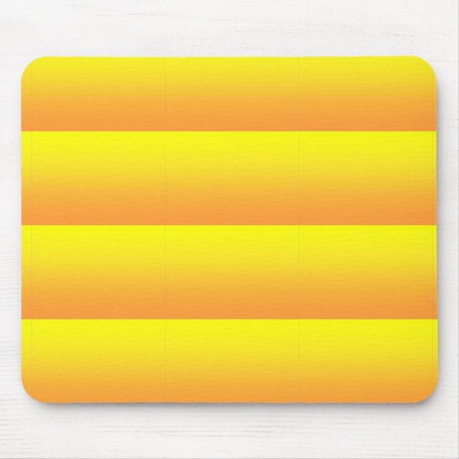 Two Tone Sunshine Yellow Mouse Mat (Front)