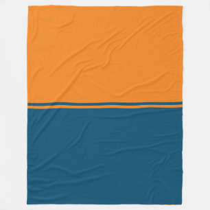 Two Tone Throw Blanket 