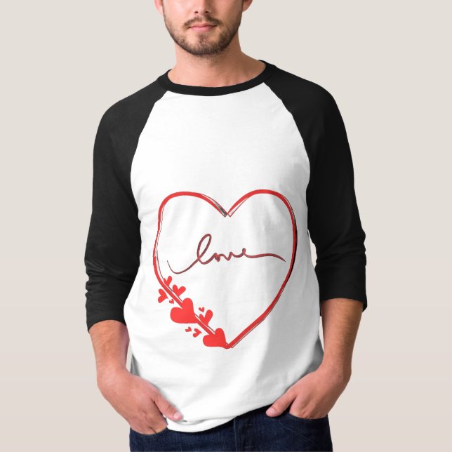 Two Tone Trend:Bold Black and White Printed tee (Front)