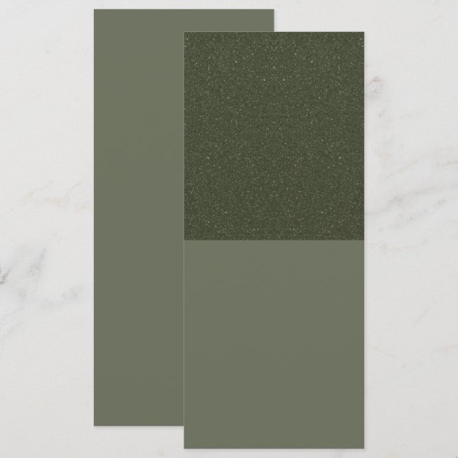 Two-Tone Vertical Save The Date Card – Customise (Front/Back)