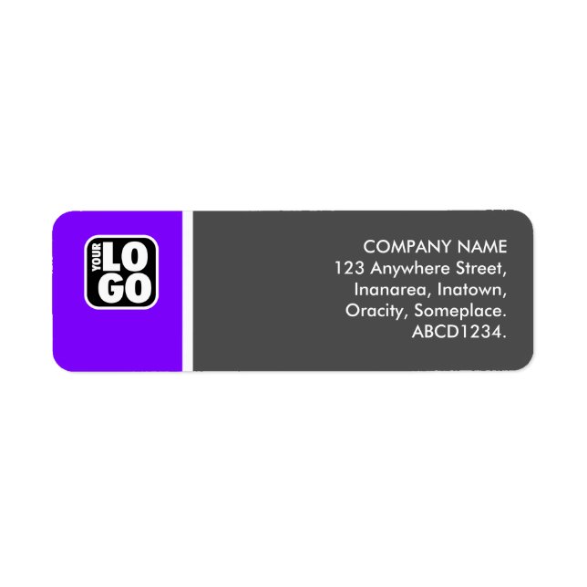 Two Tone - Violet and Grey (Front)