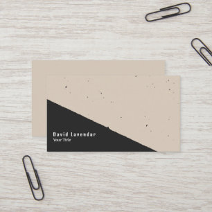 Two Toned Entrepreneur Business Card