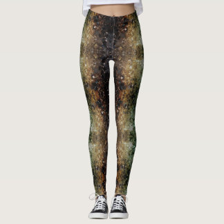 Two Toned Front + Back Pair of Customised Modern Leggings