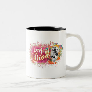 Two-Toned Lyrical Mug