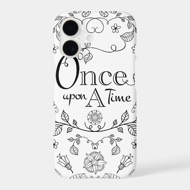 Two Toned Once Upon A Time Phone Case (Back)