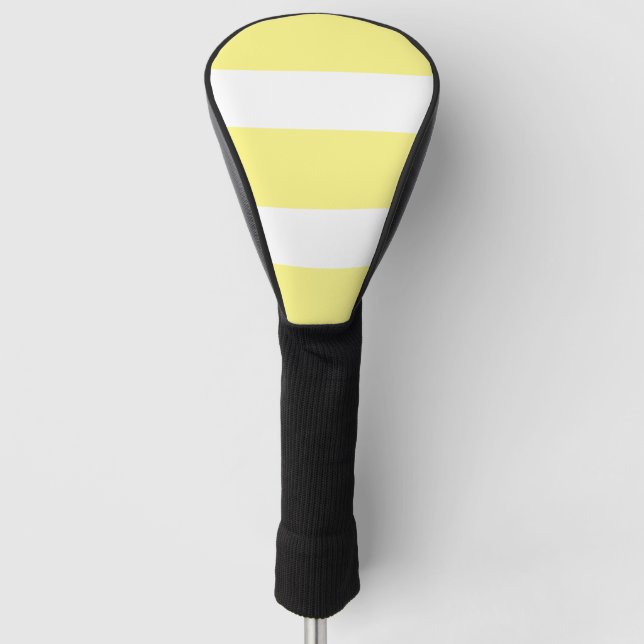 Two Tones Stripes Golf Head Cover (Front)