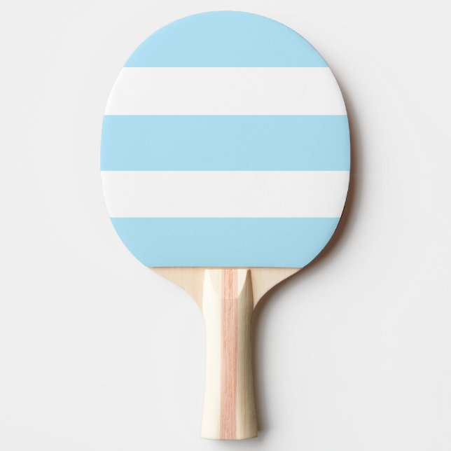 Two Tones Stripes Ping Pong Paddle (Front)