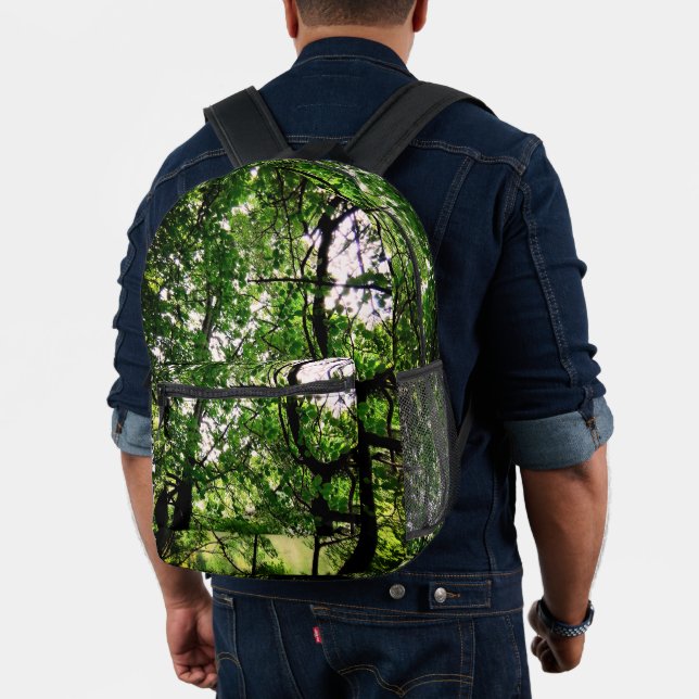 Two trees printed backpack (Insitu (Model))